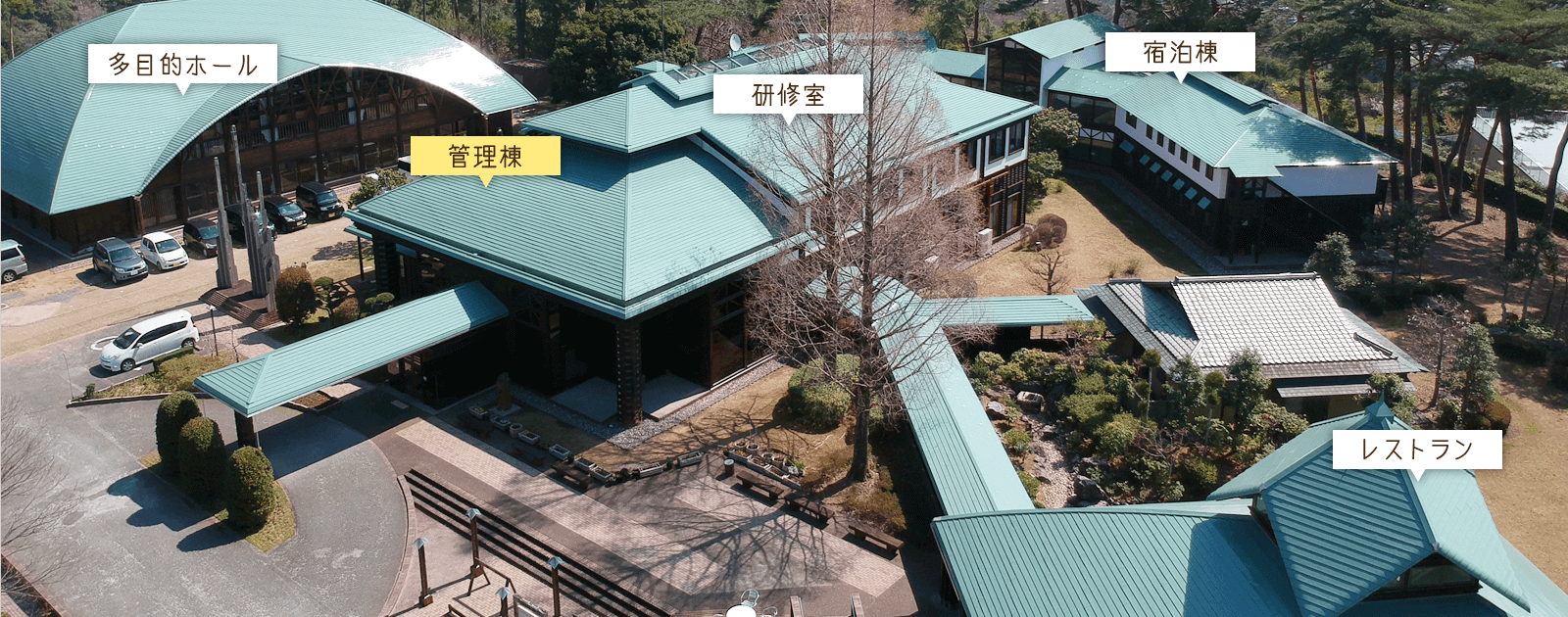 写真：森の家全体