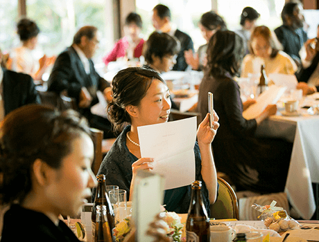 写真：披露宴・パーティ、祝賀会などにもご利用いただけます