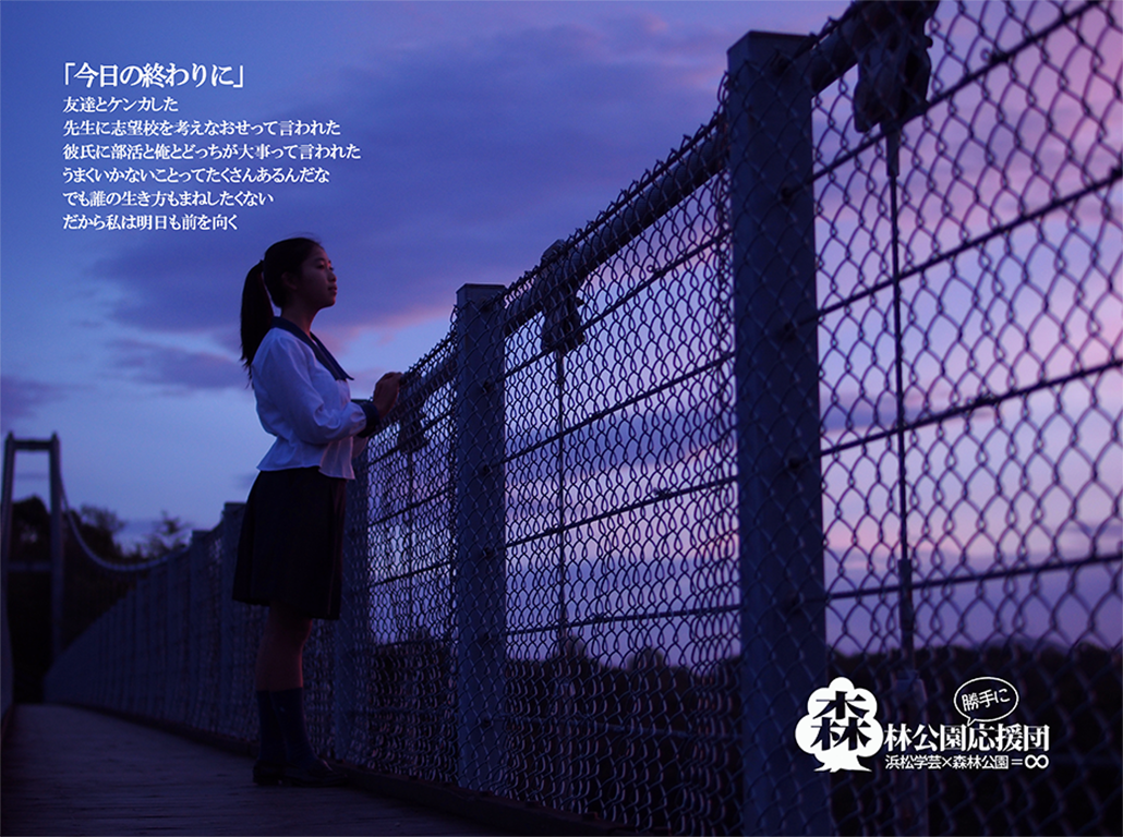 写真：吊橋（空の散歩道）